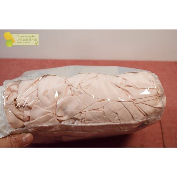 Truly Soft Everyday Pleated Duvet Cover Set Full/Queen Blush* - Picture 5 of 7